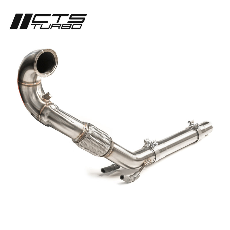 CTS Turbo MQB FWD Exhaust Downpipe (MK7/MK7.5 Golf, GTI, GLI, A3 FWD)