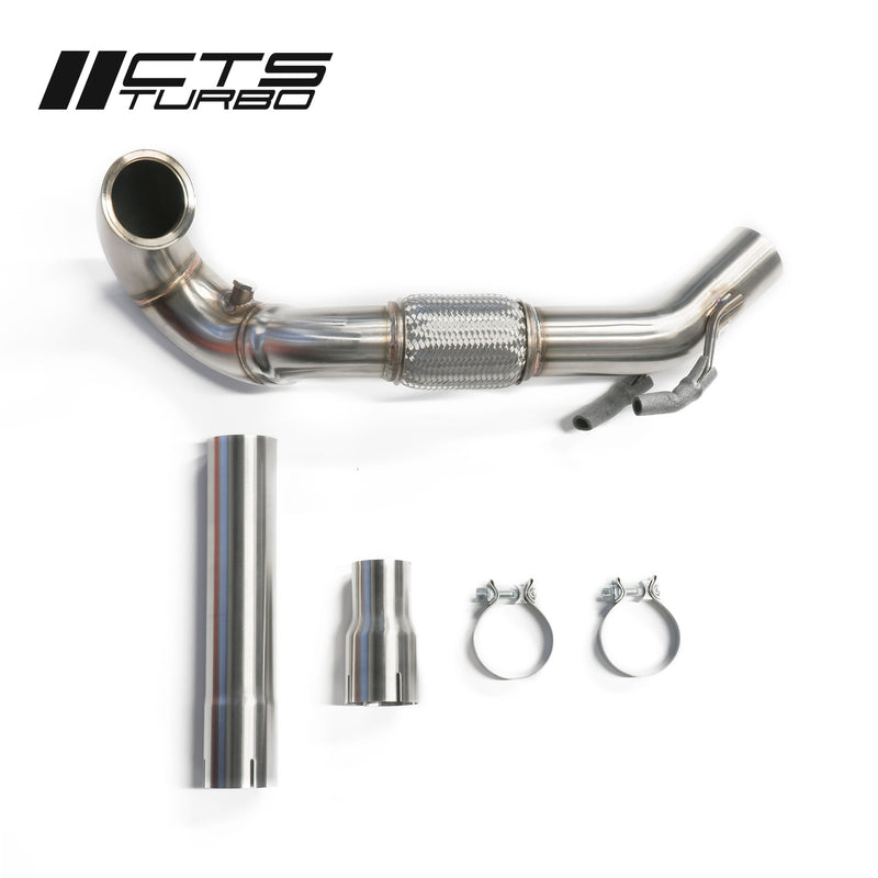 CTS Turbo MQB FWD Exhaust Downpipe (MK7/MK7.5 Golf, GTI, GLI, A3 FWD)