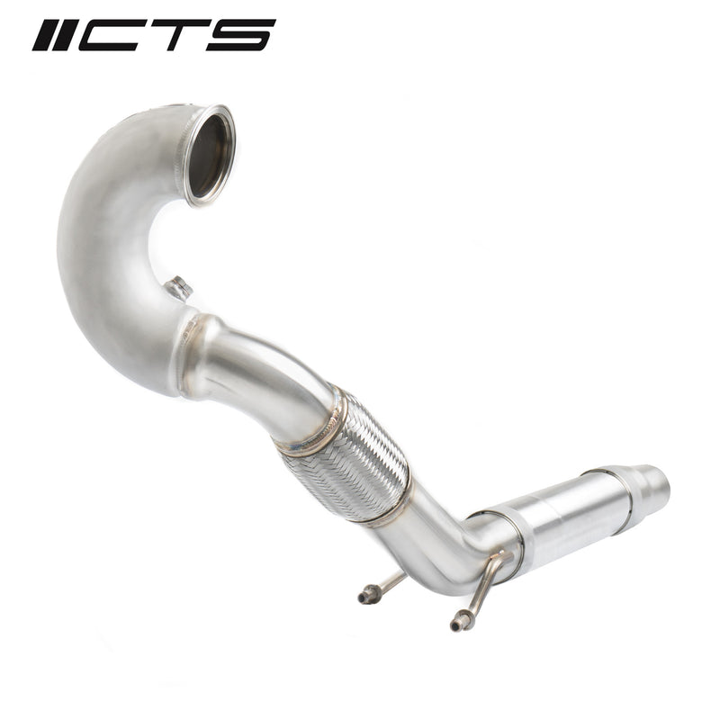 CTS Turbo MQB FWD Exhaust Downpipe (MK7/MK7.5 Golf, GTI, GLI, A3 FWD)