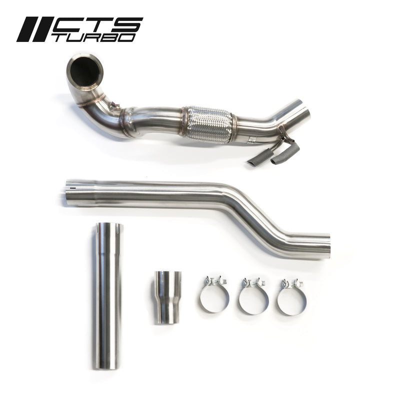 CTS Turbo MQB AWD Exhaust Downpipe (MK7/MK7.5 Golf AWD, Golf R, A3/S3/TT/TT-S Quattro)