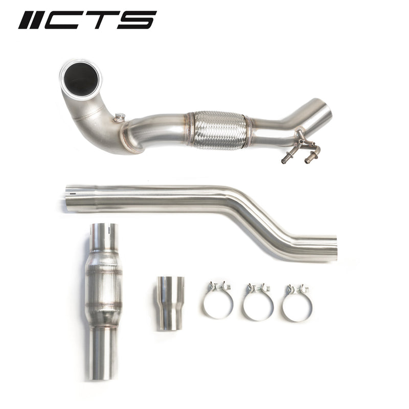 CTS Turbo MQB AWD Exhaust Downpipe (MK7/MK7.5 Golf AWD, Golf R, A3/S3/TT/TT-S Quattro)