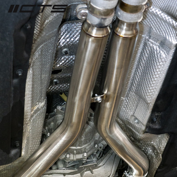 CTS Turbo Audi C7/C7.5 S6/S7/RS7 4.0T Cast Downpipe Race Set