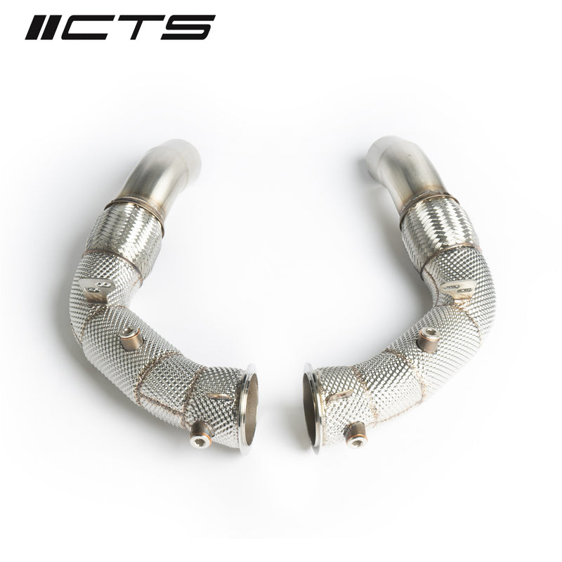 CTS Turbo BMW S63 F10 M5/M5C & F06/F12/F13 M6/M6C Downpipes