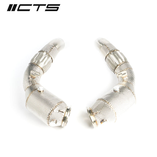 CTS Turbo BMW S63 F10 M5/M5C & F06/F12/F13 M6/M6C High-Flow CATS