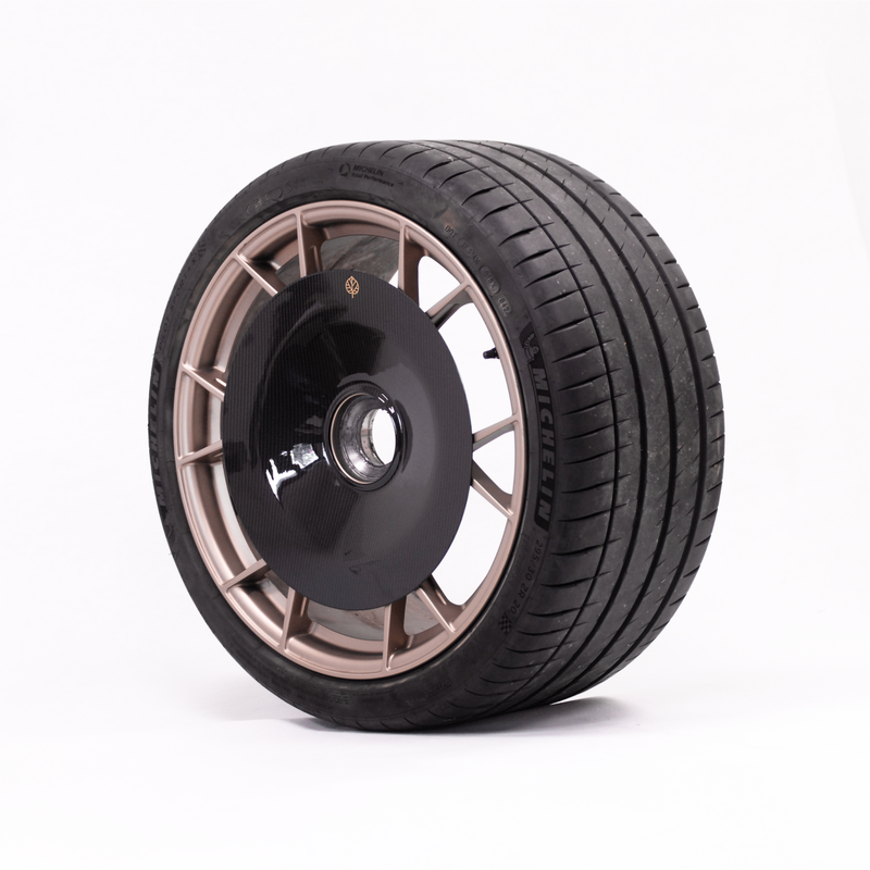 CARBON FIBER AERO DISCS for Porsche GT4 RS (718) - ALU wheels