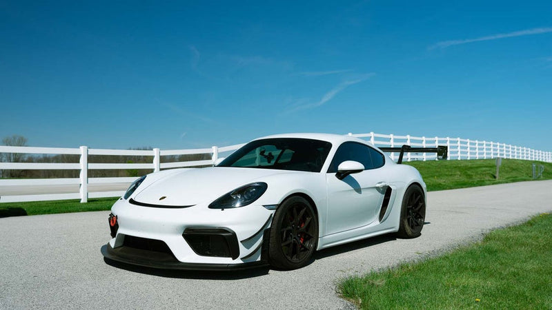 Dual Element Dive Plane Kit, Gloss Clear - Porsche 718 GT4