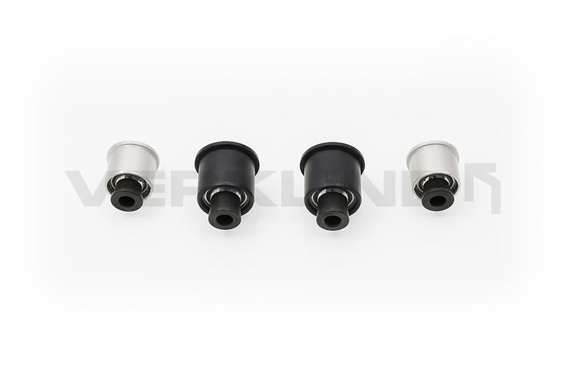 Rear spring sitting wishbone and wheel bearing housing inserts FWD MQB Audi A3 8V Golf Mk7 Seat Leon 5F