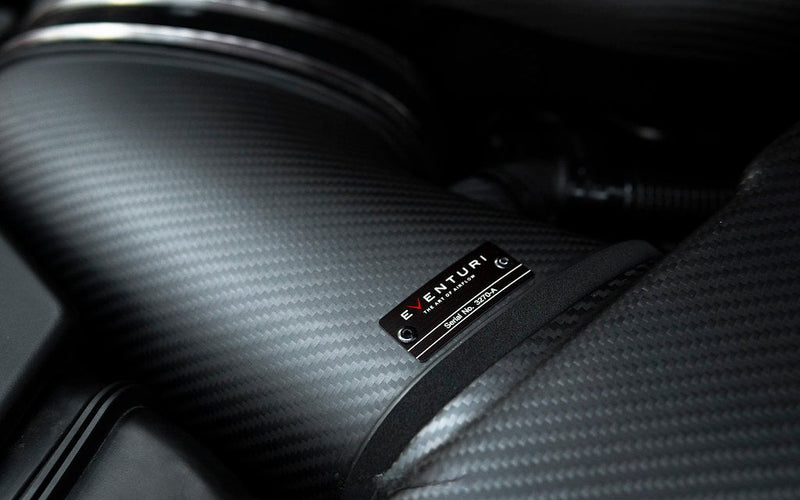 Eventuri BMW E9X M3 (S65) Black Carbon Intake System - Matte | EVE-E9X-CFM-INT