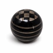 Ebony Grey Checkered - Heritage Wooden Shift Knob