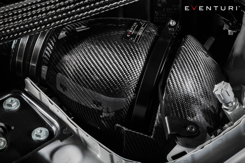 Eventuri BMW F8X M3 / M4 Black Carbon V2 Sealed Duct Upgrade Kit For V1 | EVE-F8XMV2-CF-DCT