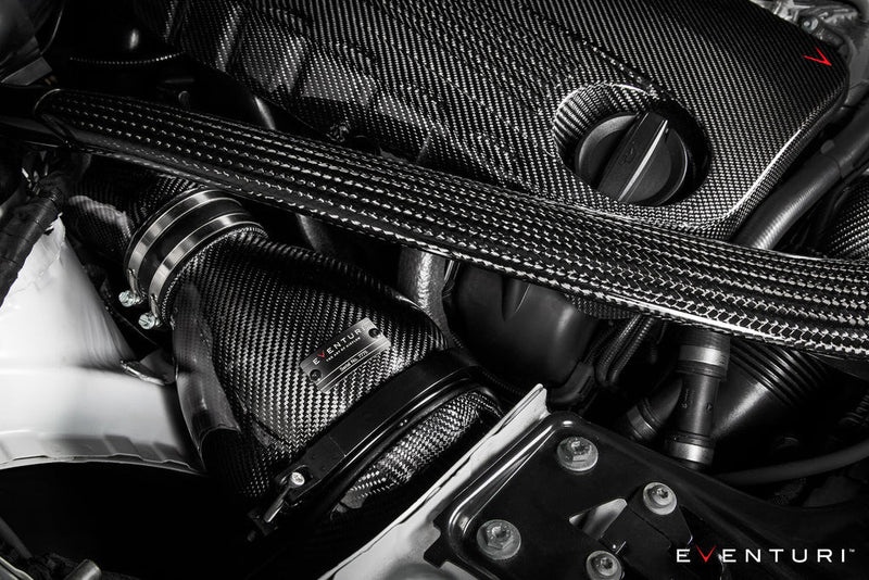 Eventuri BMW F8X M3 / M4 Black Carbon V2 Sealed Duct Upgrade Kit For V1 | EVE-F8XMV2-CF-DCT