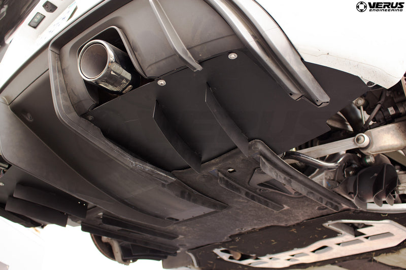 Rear Diffuser Panel Kit - Porsche 718 GT4