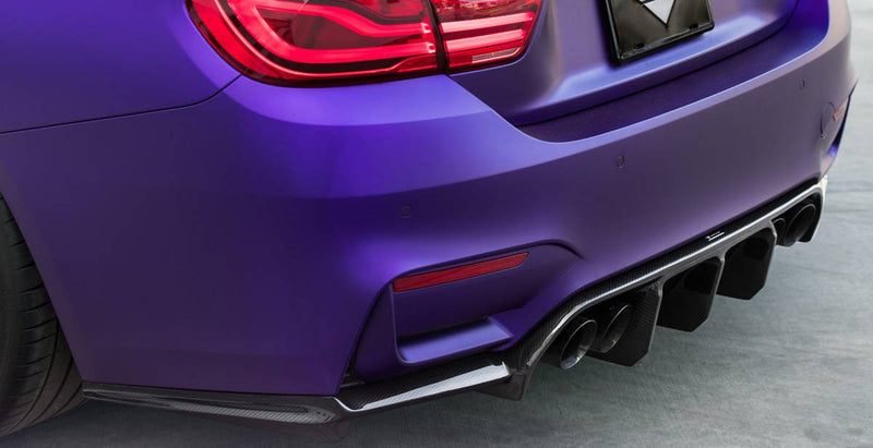 Vorsteiner VRS GTS-V Aero Rear Diffuser Carbon Fiber PP 1x1 Glossy - 4250BMV