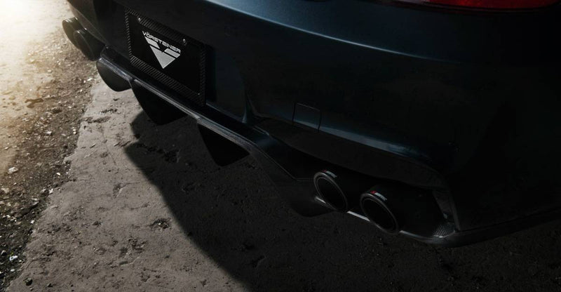 Vorsteiner VRS Aero Rear Diffuser Carbon Fiber PP 1x1 Glossy - 6001BMV