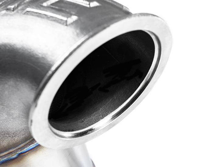 Integrated Engineering High Flow Catted Downpipe for AWD MQB Vehicles