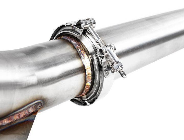 Integrated Engineering High Flow Catted Downpipe for AWD MQB Vehicles