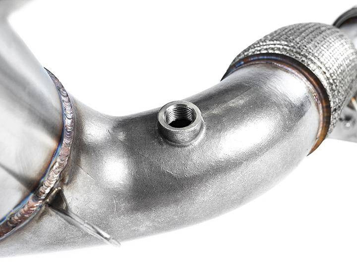 Integrated Engineering High Flow Catted Downpipe for AWD MQB Vehicles