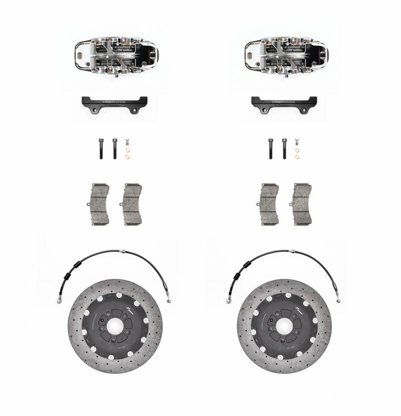 Racingline Stage 3+ Carbon Ceramic Brake Kit for VW/Audi MQB &amp; MQB Evo Platform Vehicles | VWR651000
