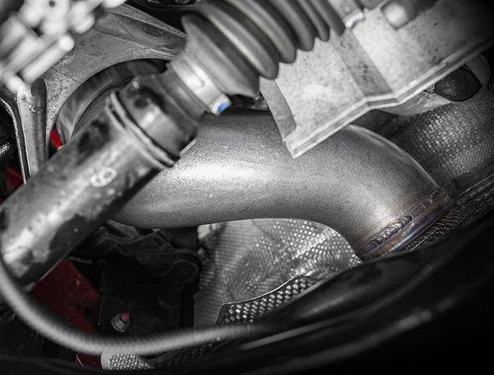 Integrated Engineering High Flow Catted Downpipe for FWD MQB Vehicles