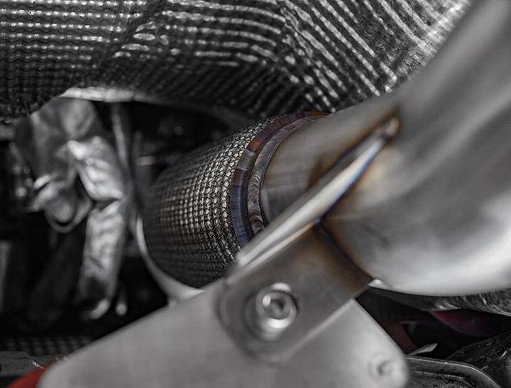Integrated Engineering High Flow Catted Downpipe for FWD MQB Vehicles