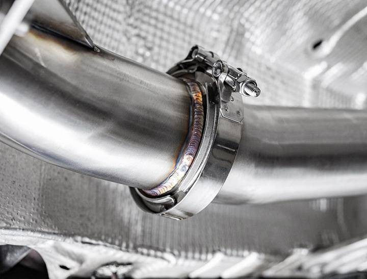 Integrated Engineering High Flow Catted Downpipe for FWD MQB Vehicles
