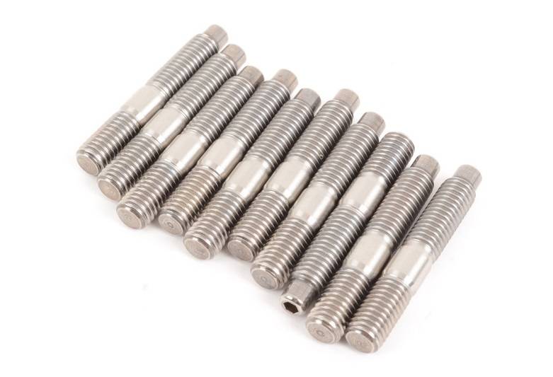 Autotech AUTOTECH SS EXH STUD SET, 4-cyl 8V/16V (8pcs)