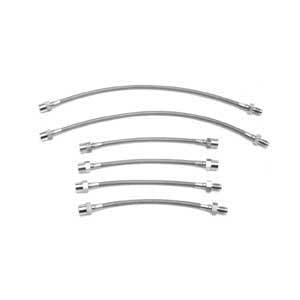 Autotech S/S BRAKE LINES - B4 VR6 1996-97 (6pc)