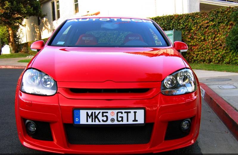 Autotech GTZ5 FRONT BUMPER (for models w/ Foglamps & w/ Headlamp Washers), Mk5 GTI 2.0T