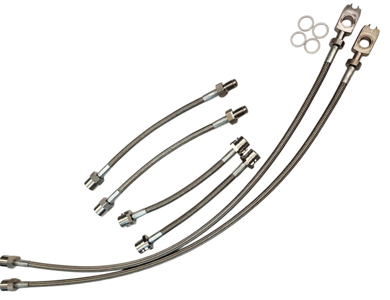 Autotech S/S BRAKE LINES - A3 VR6 1996-99 (6pc)