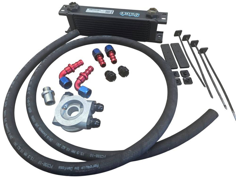 Autotech 4-cyl (except Mk5 2.0T) THERMO COOLER KIT, POLY HOSE