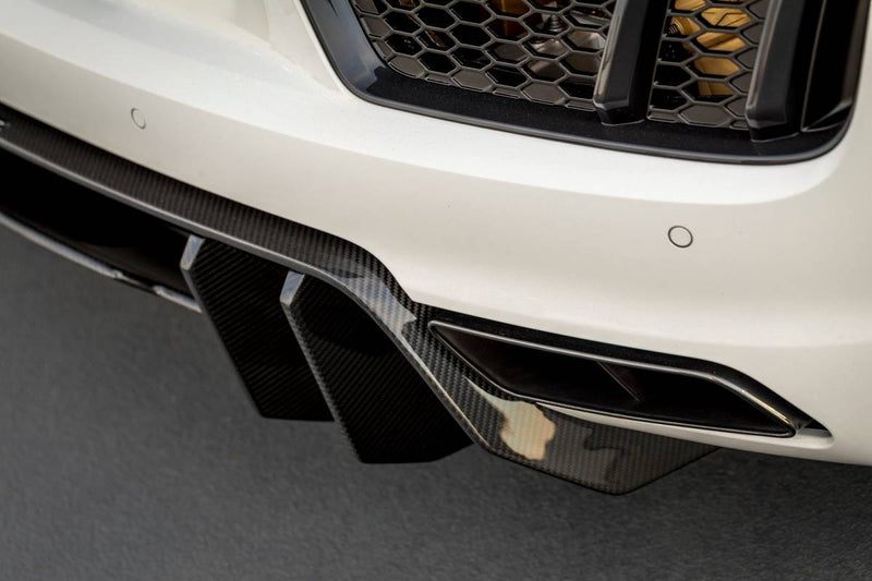 Vorsteiner VRS Aero Rear Diffuser Carbon Fiber PP 2x2 Glossy - VUD2150