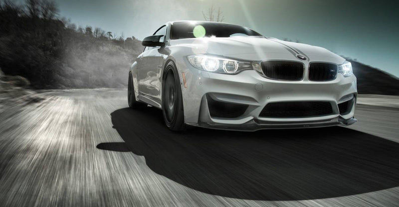 Vorsteiner VRS GTS Aero Front Spoiler Carbon Fiber PP 1x1 Glossy - 4000BMV
