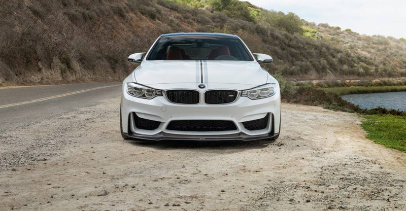 Vorsteiner VRS GTS Aero Front Spoiler Carbon Fiber PP 1x1 Glossy - 4000BMV