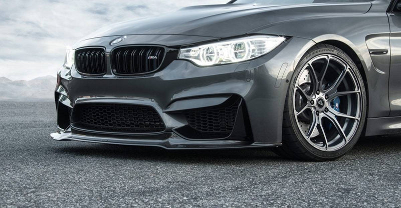 Vorsteiner VRS GTS Aero Front Spoiler Carbon Fiber PP 1x1 Glossy - 4000BMV
