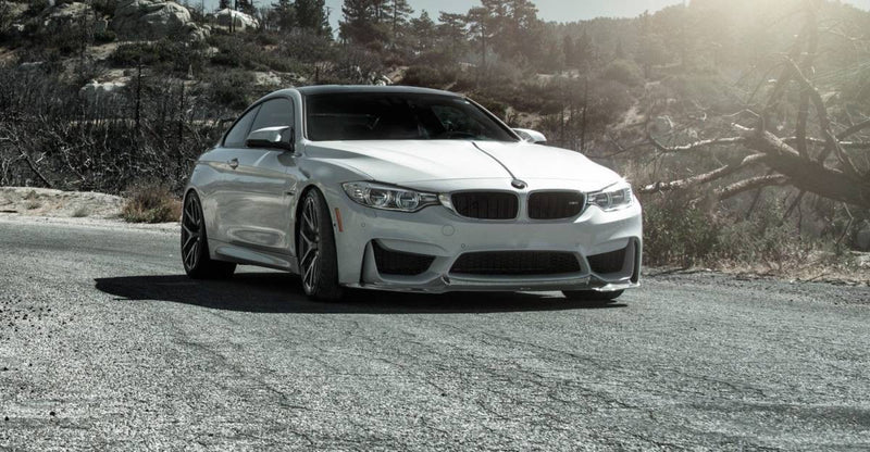 Vorsteiner VRS GTS Aero Front Spoiler Carbon Fiber PP 1x1 Glossy - 4000BMV