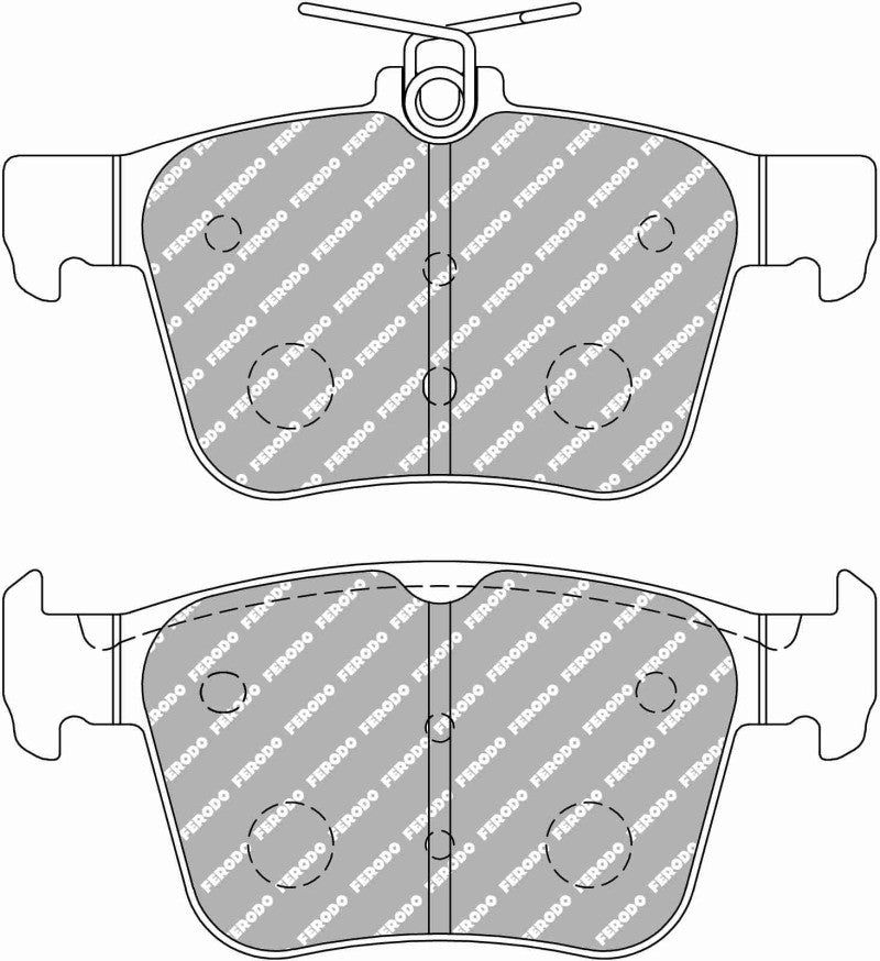Ferodo DS2500 Racing Brake Pads for Volkswagen Golf R Mk7 & more (FCP4697H)