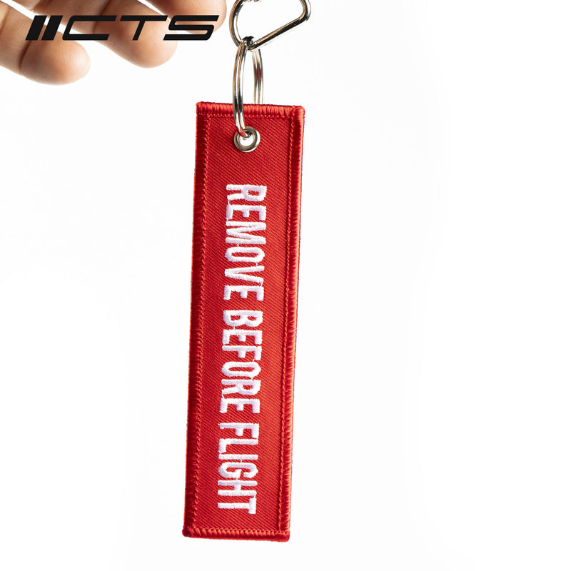 CTS Turbo Flight Tag - Remove Before Flight - Red