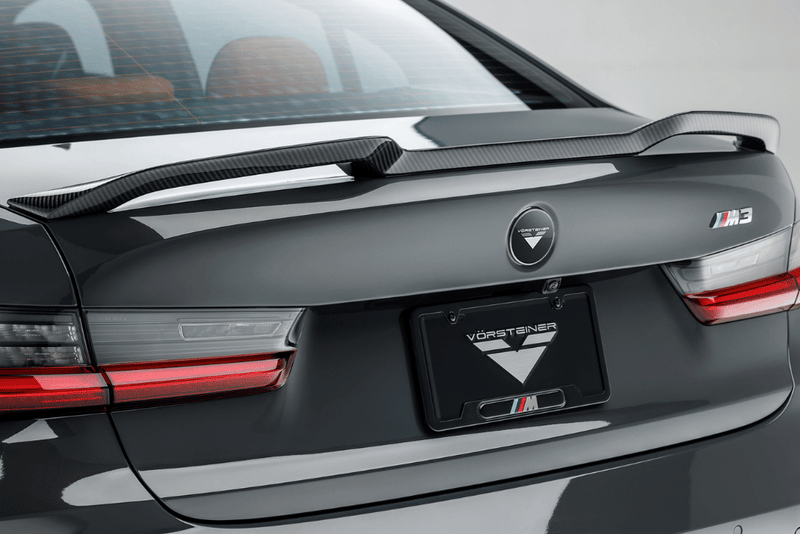 Vorsteiner VRS Aero Decklid Spoiler Carbon Fiber 2x2 Glossy (M3 Only) For BMW M3/M4 G8X - BMV3360