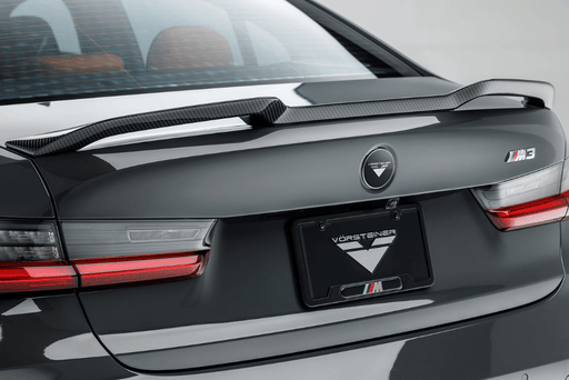 Vorsteiner VRS Aero Decklid Spoiler Carbon Fiber 2x2 Glossy (M3 Only) For BMW M3/M4 G8X - BMV3360