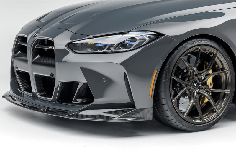 Vorsteiner VRS Aero Front Spoiler Carbon Fiber PP 2x2 Glossy For BMW M3/M4 G8X - BMV3320
