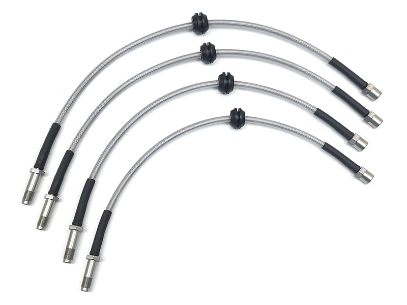 Stainless Steel Brake Lines • RS 6/RS 7 C8 Front Only Black Line