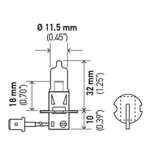 Hella Bulb H3 100 W