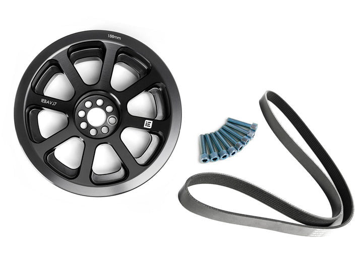 Integrated Engineering 188mm Crank Pulley & Damper Upgrade for B8/C7 3.0T TFSI Vehicles