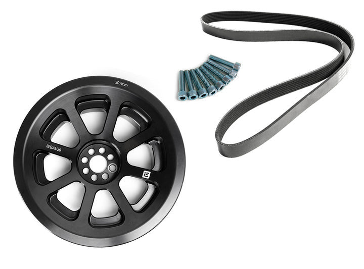 Integrated Engineering 207mm Crank Pulley & Damper Upgrade for B8/C7 3.0T TFSI Vehicles