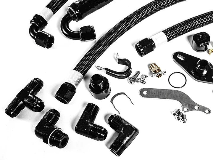 Integrated Engineering Catch Can Kit for 2.0T FSI Billet Valve Cover