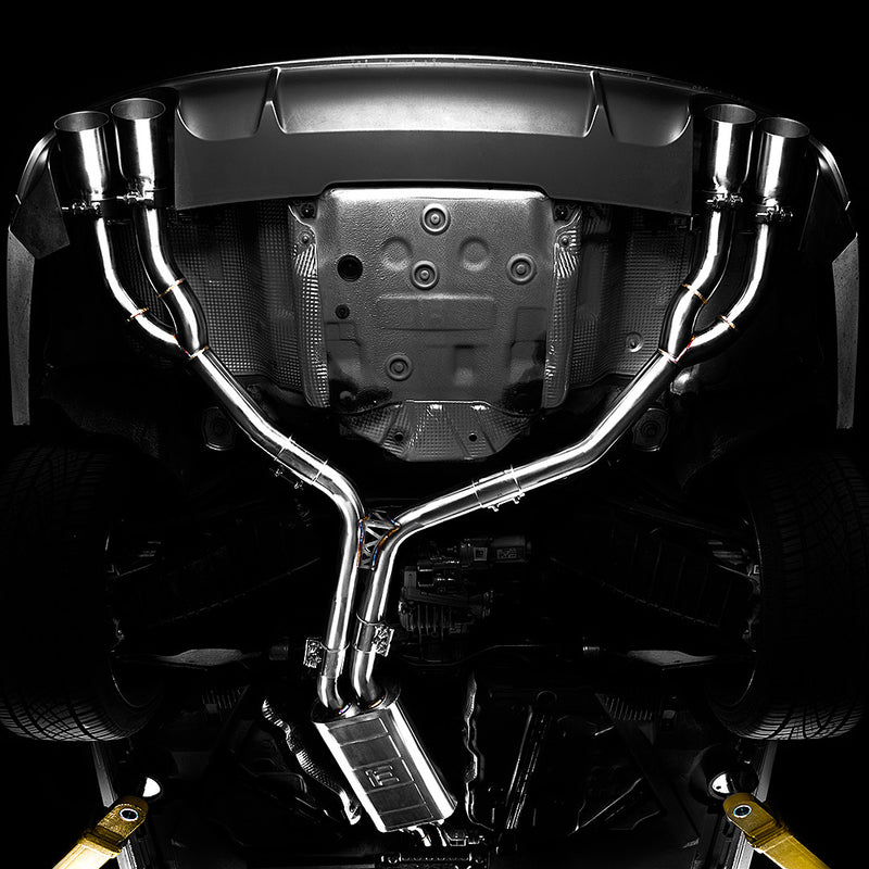 Integrated Engineering Catback Exhaust System for Audi B9/9.5 S4 With DRONETRAP