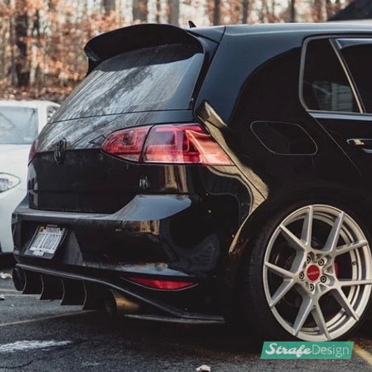 (2015-2021) Volkswagen MK7/7.5 GTI V4 Rear Diffuser