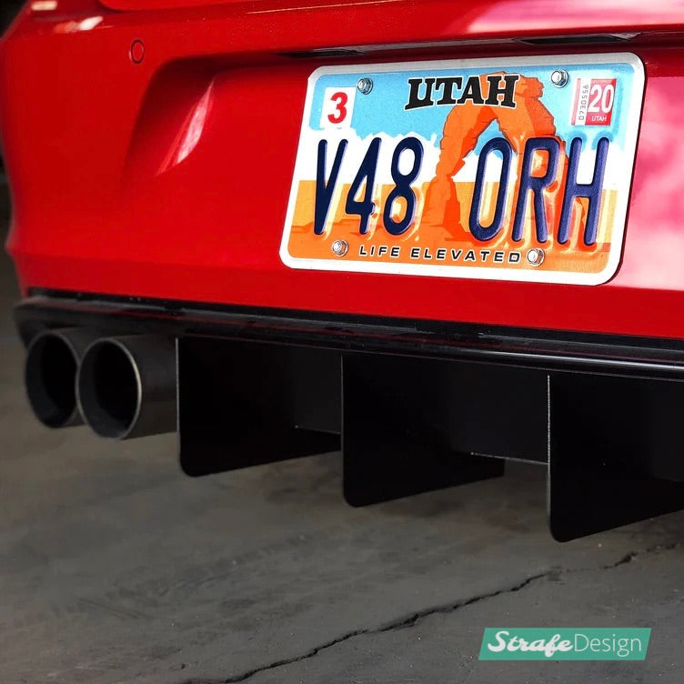 (2015-2021) Volkswagen MK7/7.5 Golf R V4 Rear Diffuser