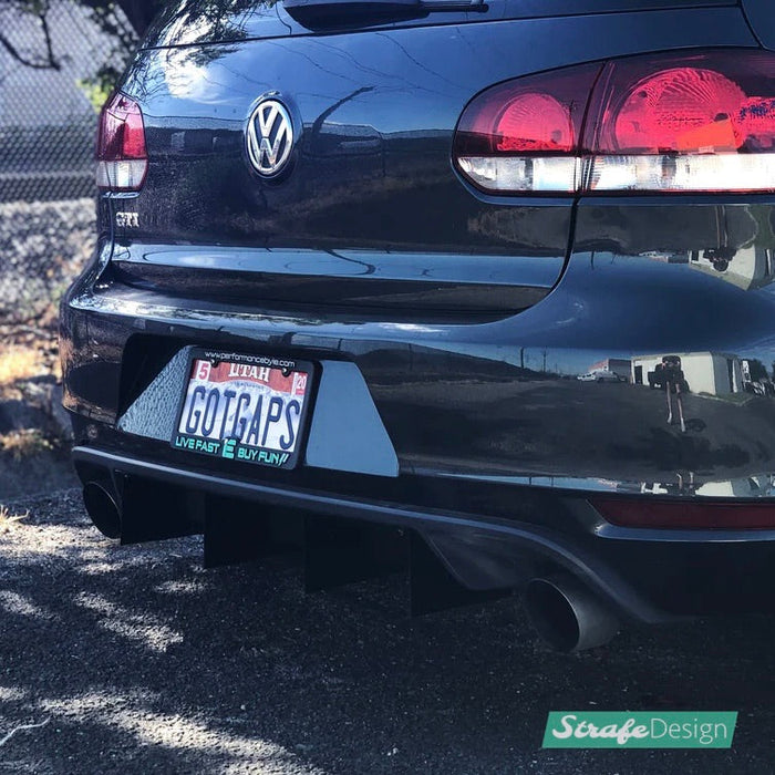 (2010-2014) Volkswagen MK6 GTI V4 Rear Diffuser