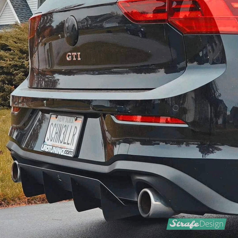 (2022+) Volkswagen MK8 GTI V4 Rear Diffuser